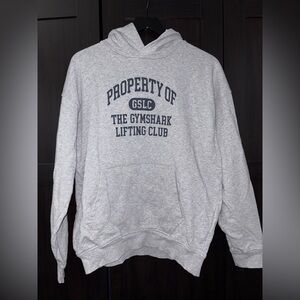 GYMSHARK Gray Men's Hoodie